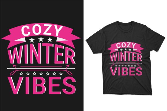 Cozy Winter Vibes T-Shirt Design Graphics