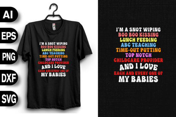 Daycare Teacher I Love Each Every One Graphics