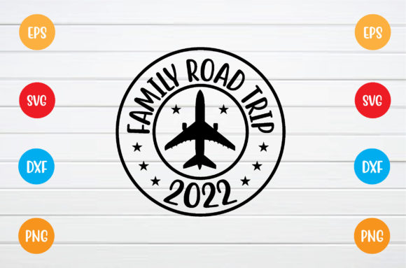 Family Road Trip 2022 Svg