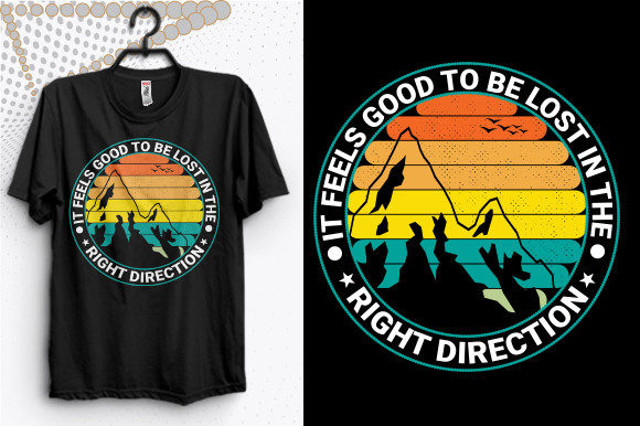Mountain T-shirt Design Graphics