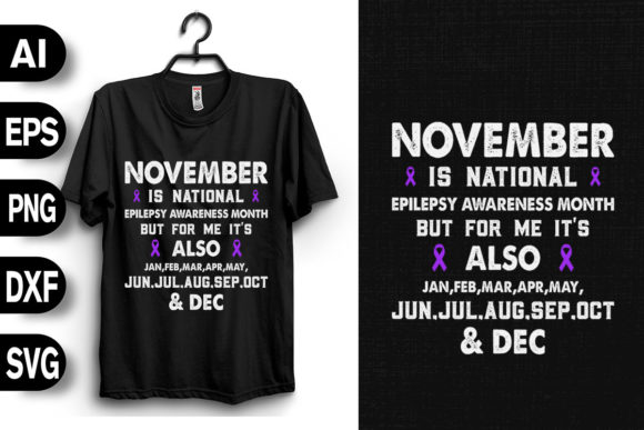 November is Normal - Epilepsy Awareness Graphics