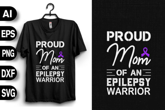 Proud Mom of an Epilepsy Warrior Graphics